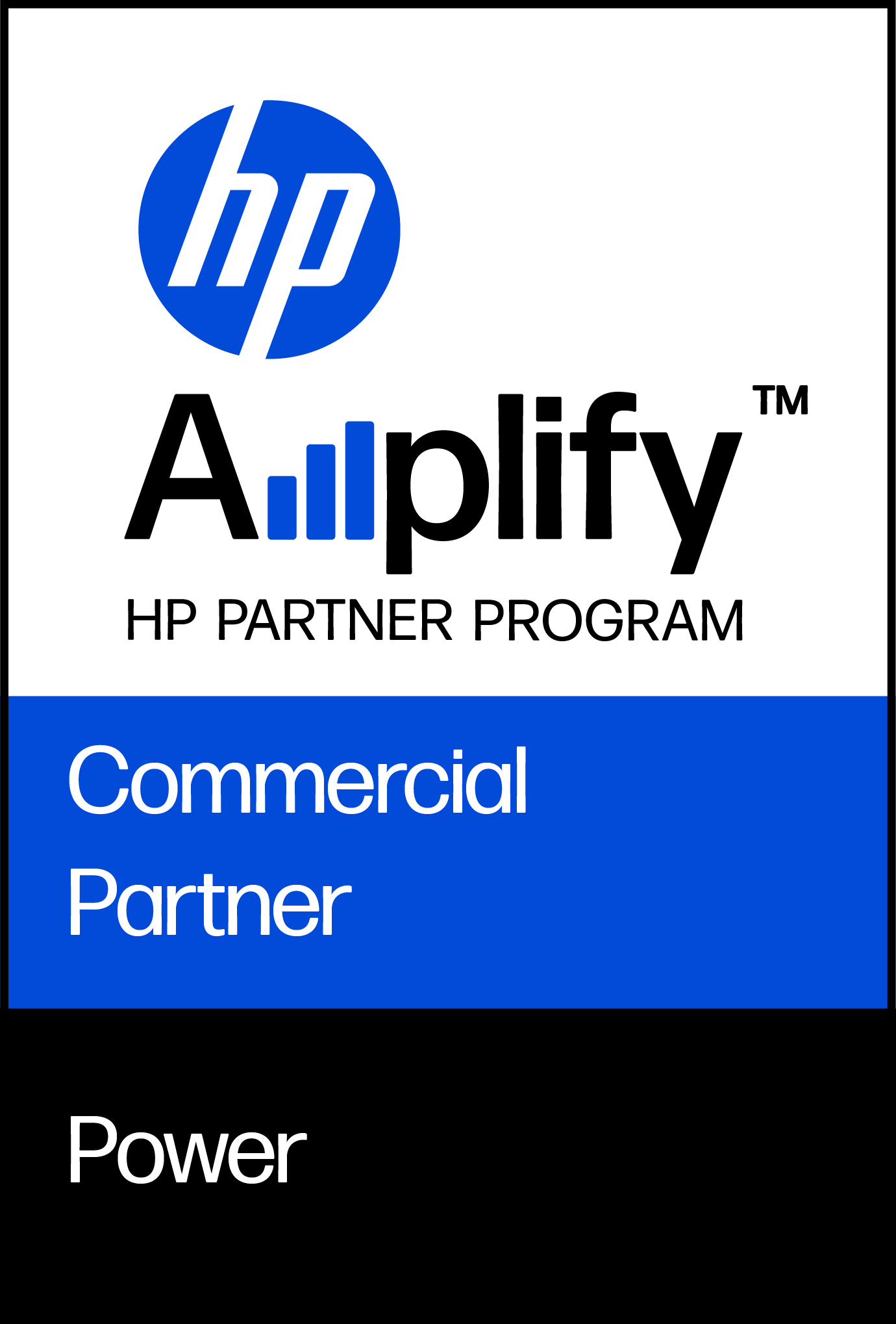Logo HP HP Commercial Partner Power