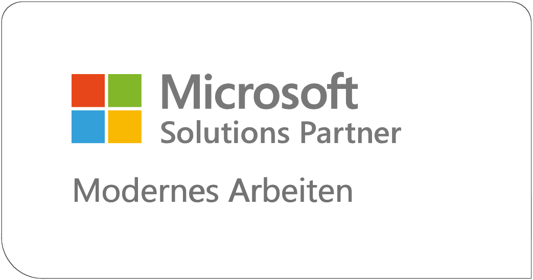 Logo Microsoft Solutions Partner Modern Work Besprechungsräume und Konferenzräume in Microsoft Teams